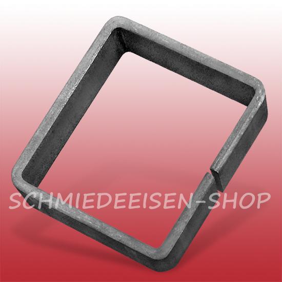 Zier-Quadrat - Flachstahl 12 x 6 mm - verschiedene Seitenmaße