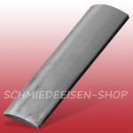 Handlauf Flacheisen Profil  40 x 8 mm Halbrund für schmiedeeisen Zaunbau