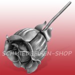 Rosenblüte - Schmiedestahl - Ø 70 mm