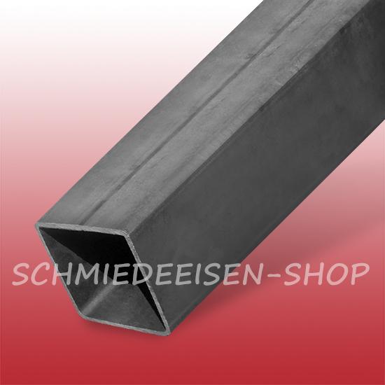 Quadratrohr Stahlrohr Hohlprofil Stahl Vierkantrohr Länge 490 mm_ 
